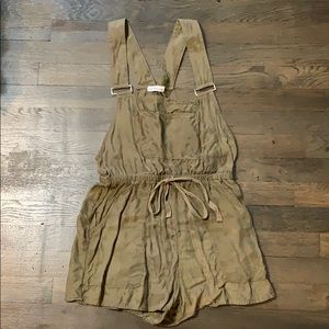 Olive green romper